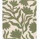 Tissu French terry - Fleurs Sauvages Sauge