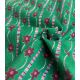 Tissu velours milleraies - Farandole Vert