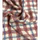 Tissu viscose tramée - Carreaux champêtres