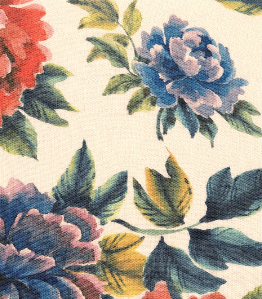 Tissu viscose tramée - Fleur d'Antan Tissu viscose tramée - Fleur d'Antan