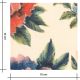 Tissu viscose tramée - Fleur d'Antan