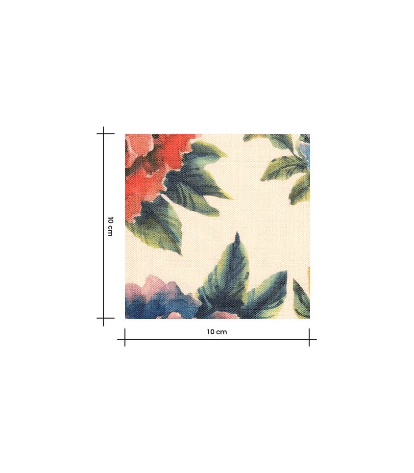 Tissu viscose tramée - Fleur d'Antan Tissu viscose tramée - Fleur d'Antan