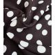 Tissu viscose - Polka dots Expresso