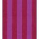 Tissu coton lavé - Rayures Fuchsia Red