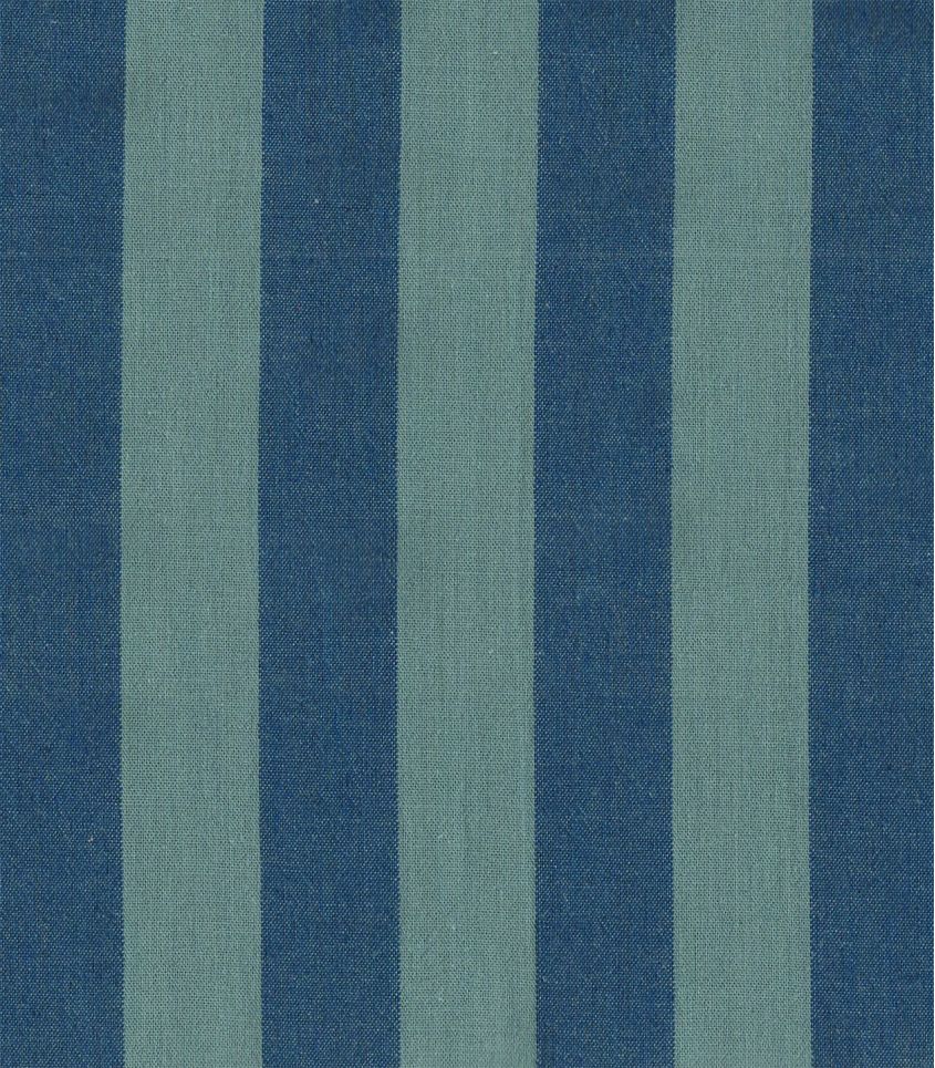 Tissu coton lavé - Rayures Mineralblue Tissu coton lavé - Rayures Mineralblue