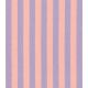 Tissu coton lavé - Rayures Lilas Peach