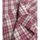 Tissu coton - Grands carreaux Rosewood