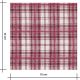 Tissu coton - Grands carreaux Rosewood