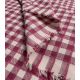 Tissu coton - Petits carreaux Rosewood