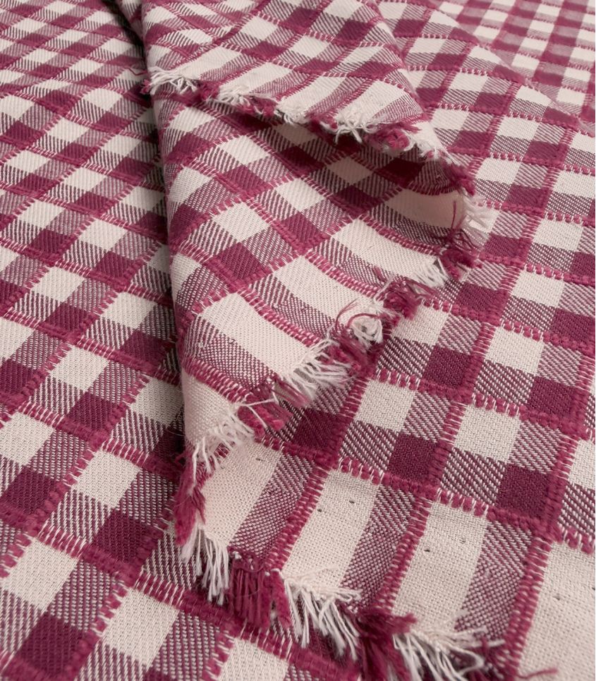 Tissu coton - Petits carreaux Rosewood Tissu coton - Petits carreaux Rosewood