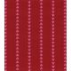 Tissu coton brodé - Pyramide Rouge