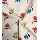 Tissu French terry - Tulipe Pop