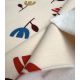 Tissu French terry - Tulipe Pop