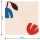 Tissu French terry - Tulipe Pop