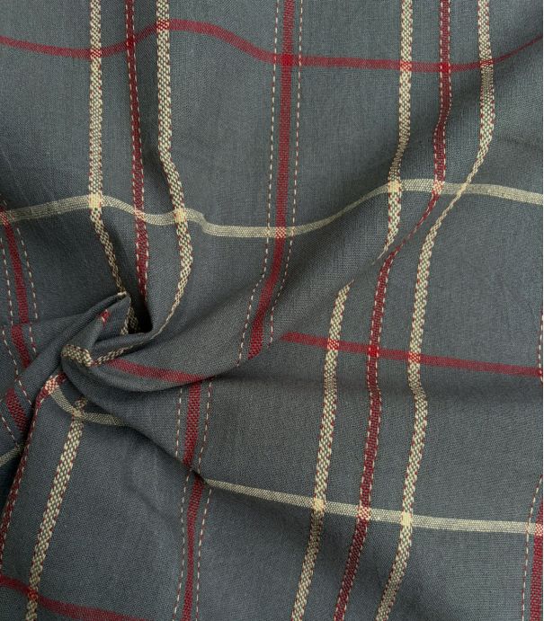 Tissu - Carreaux Heritage gris