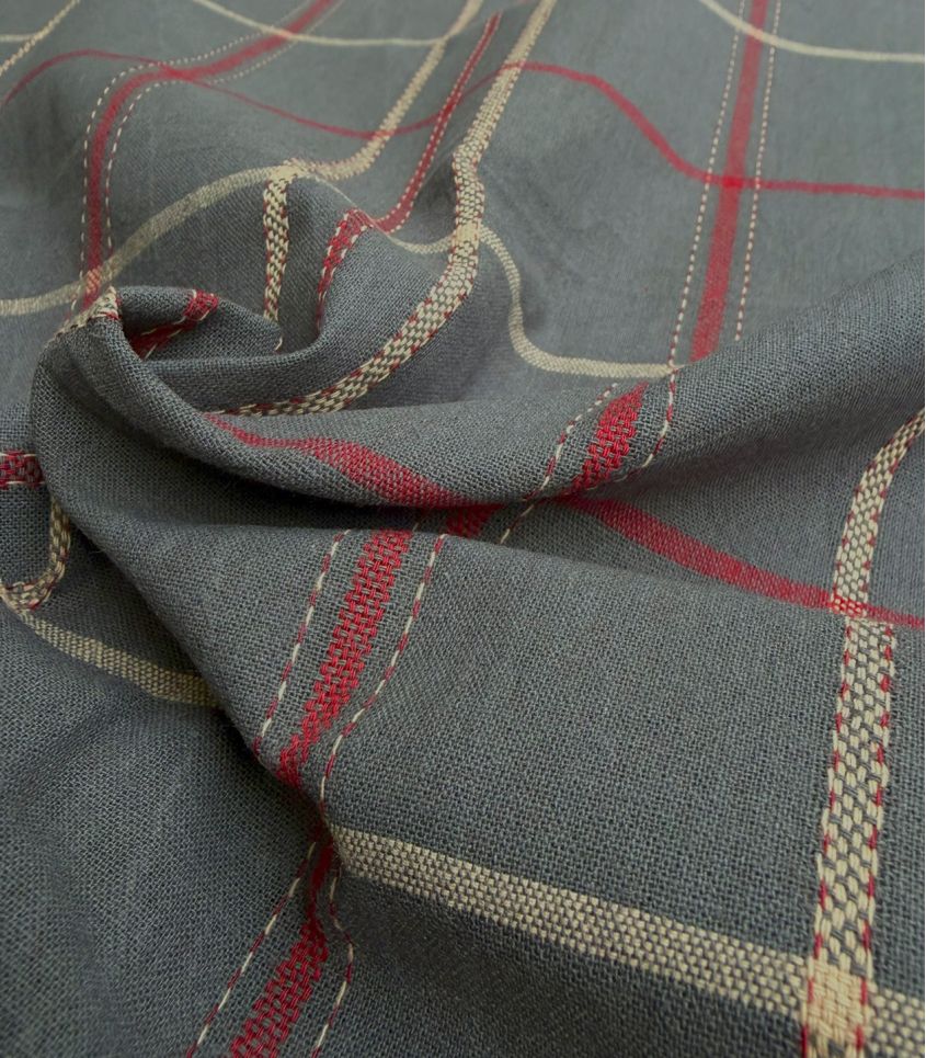 Tissu - Carreaux Heritage gris Tissu - Carreaux Heritage gris