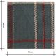 Tissu - Carreaux Heritage gris