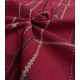 Tissu - Carreaux Heritage bordeaux
