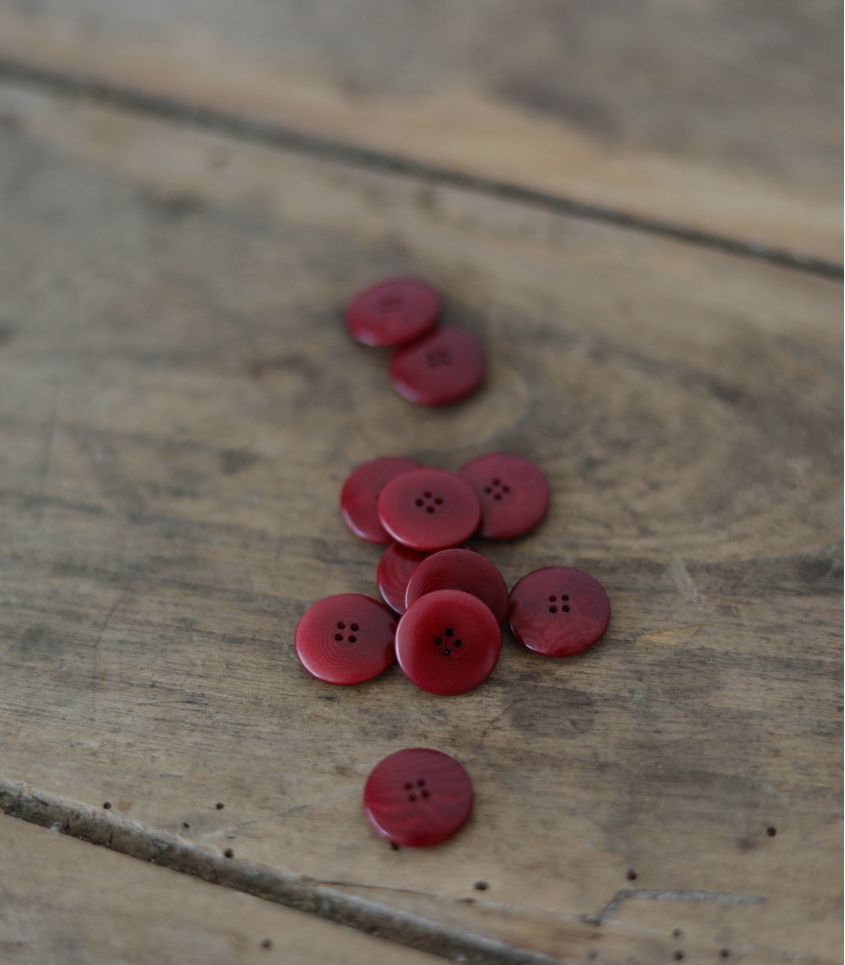 Boutons corozo - Bordeaux