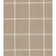 Tissu à carreaux - Beige / Crème