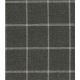 Tissu à carreaux - Gris / Ecru