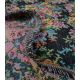 Tissu jacquard - Floraison nocturne