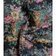 Tissu jacquard - Floraison nocturne
