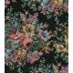 Tissu jacquard - Floraison nocturne