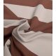 Tissu french terry larges rayures - Cocoa