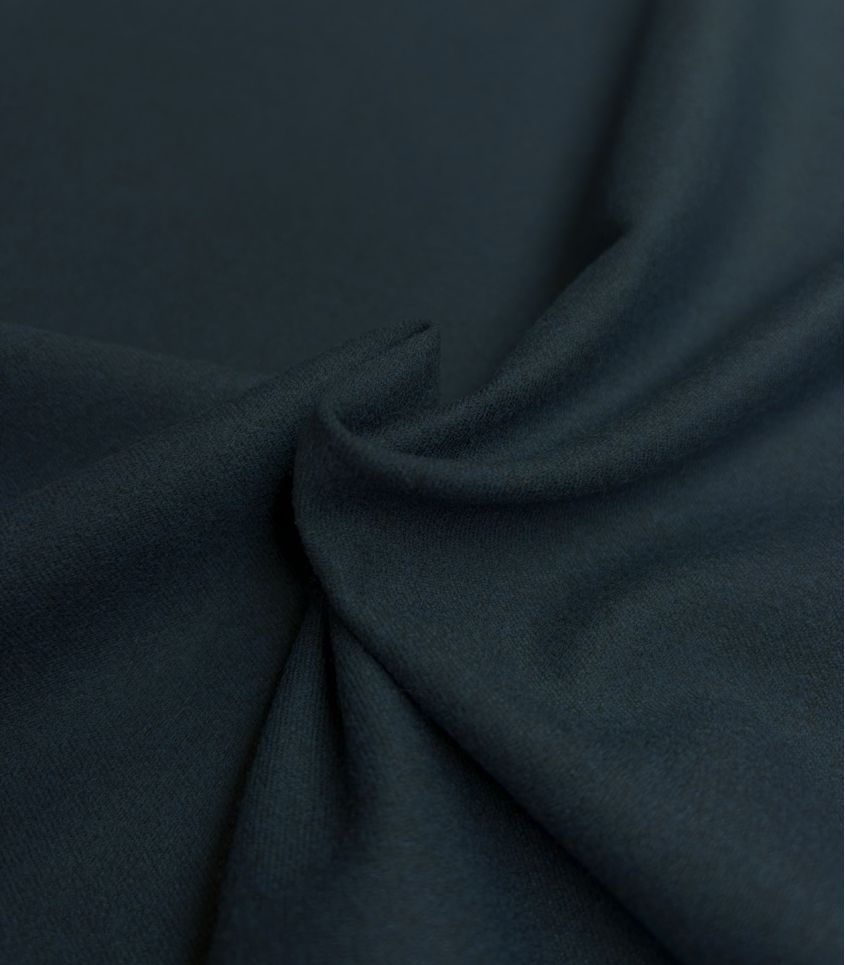 Gabardine stretch brossée – Marine chiné Gabardine stretch brossée – Marine chiné