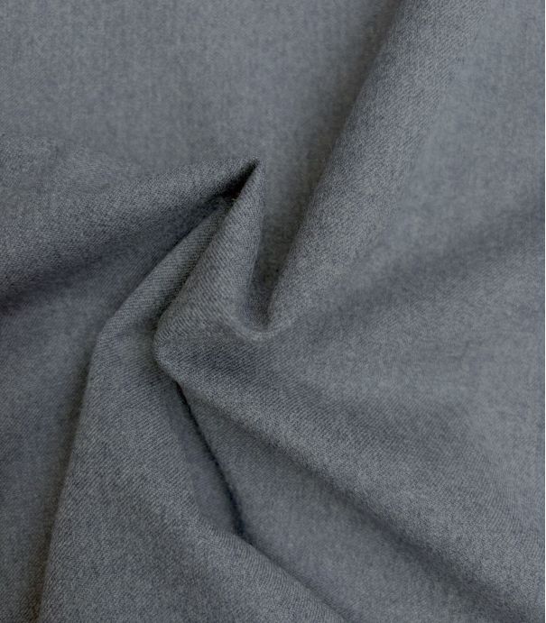 Gabardine stretch brossée – Ardoise chiné
