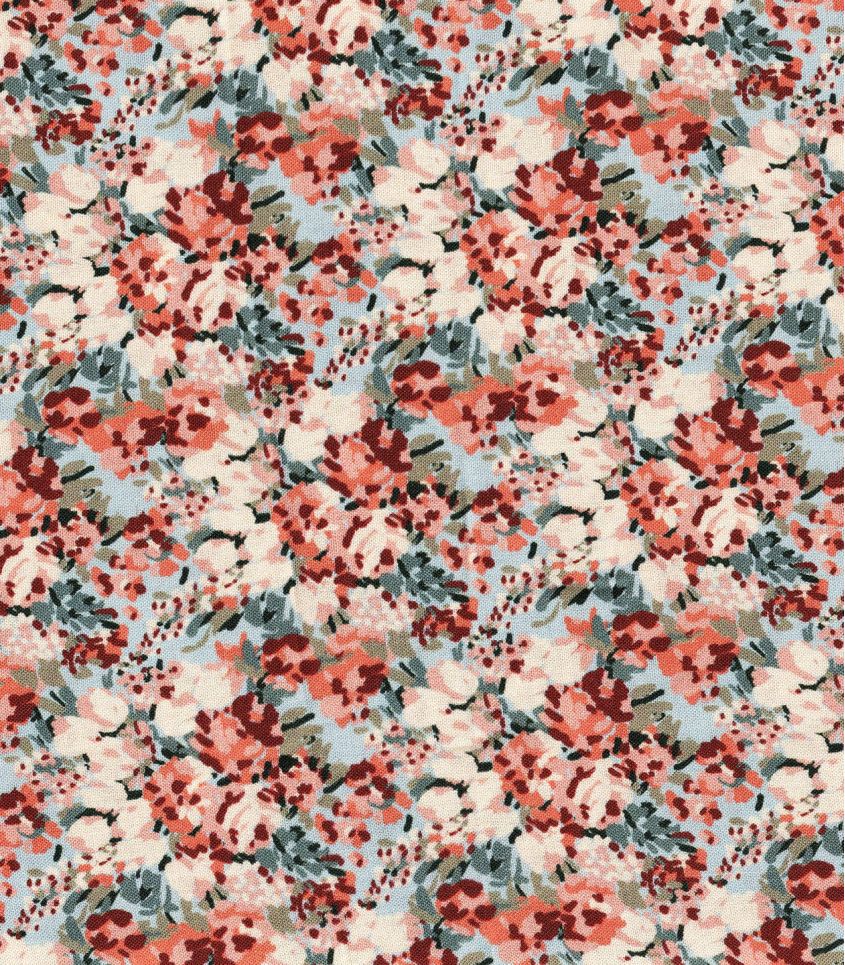 Tissu viscose - Bouquet du matin Tissu viscose - Bouquet du matin