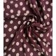 Tissu Viscose - Pois Prunelle