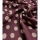 Tissu Viscose - Pois Prunelle