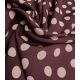 Tissu Viscose - Pois Prunelle