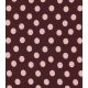 Tissu Viscose - Pois Prunelle