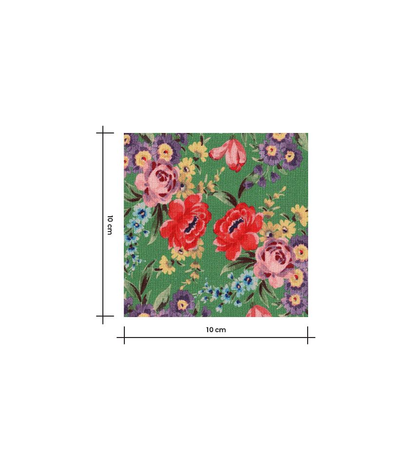 Tissu viscose - L'heure des Roses Tissu viscose - L'heure des Roses