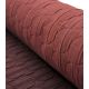 Tissu jacquard matelassé Circle - Chocolat