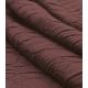Tissu jacquard matelassé Circle - Chocolat