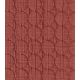 Tissu jacquard matelassé Circle - Chocolat