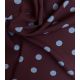 Tissu viscose Peyton - Prune Ciel