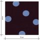 Tissu viscose Peyton - Prune Ciel