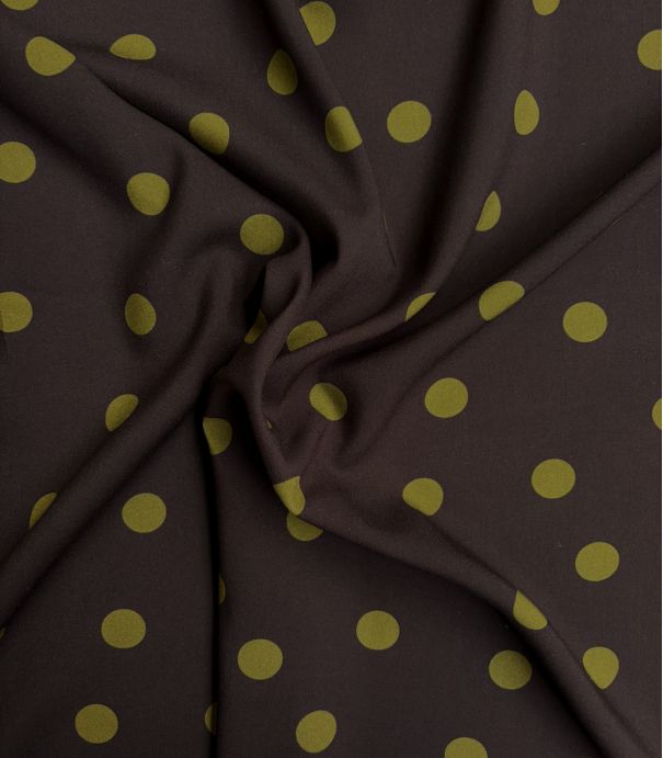 Tissu viscose Peyton - Ecorce Olive