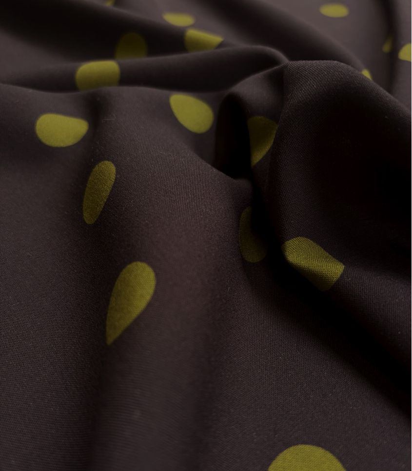 Tissu viscose Peyton - Ecorce Olive Tissu viscose Peyton - Ecorce Olive