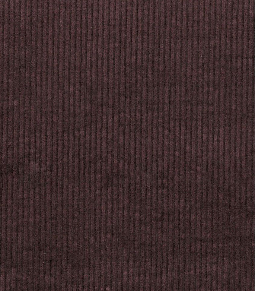 Tissu en velours côtelé élasthanne - Prunette Tissu en velours côtelé élasthanne - Prunette