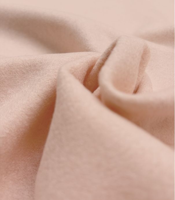 Tissu Drap de laine manteau - Rosée