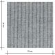 Tissu Lainage côtelé - Gris chiné