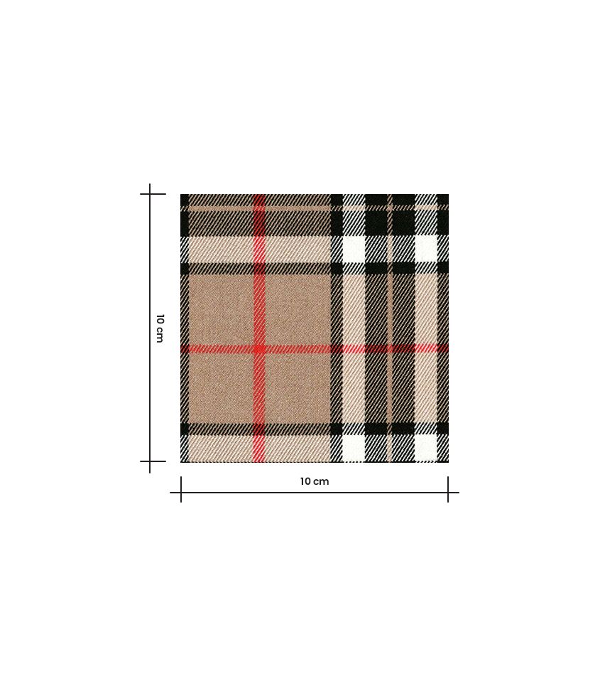 Tissu Tartan check- Camel Tissu Tartan check- Camel