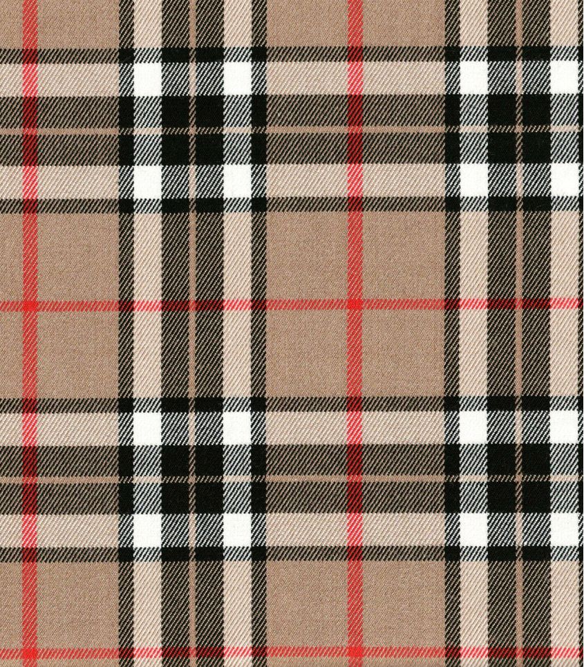 Tissu Tartan check- Camel Tissu Tartan check- Camel