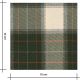Tissu Tartan check- Pickles écru
